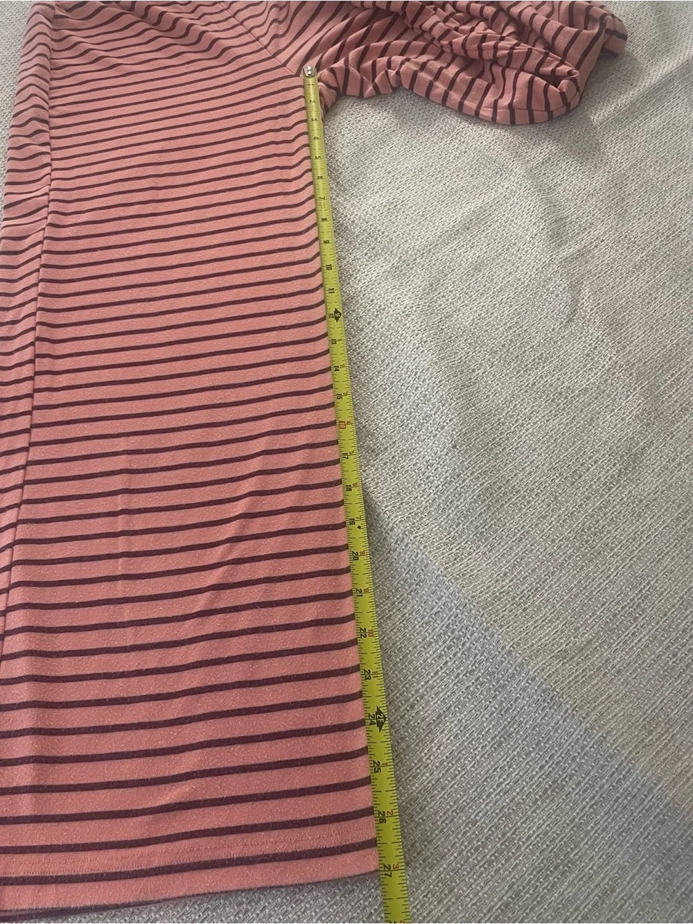 Uncooyee striped tube top wide leg pants 2 piece set XS
